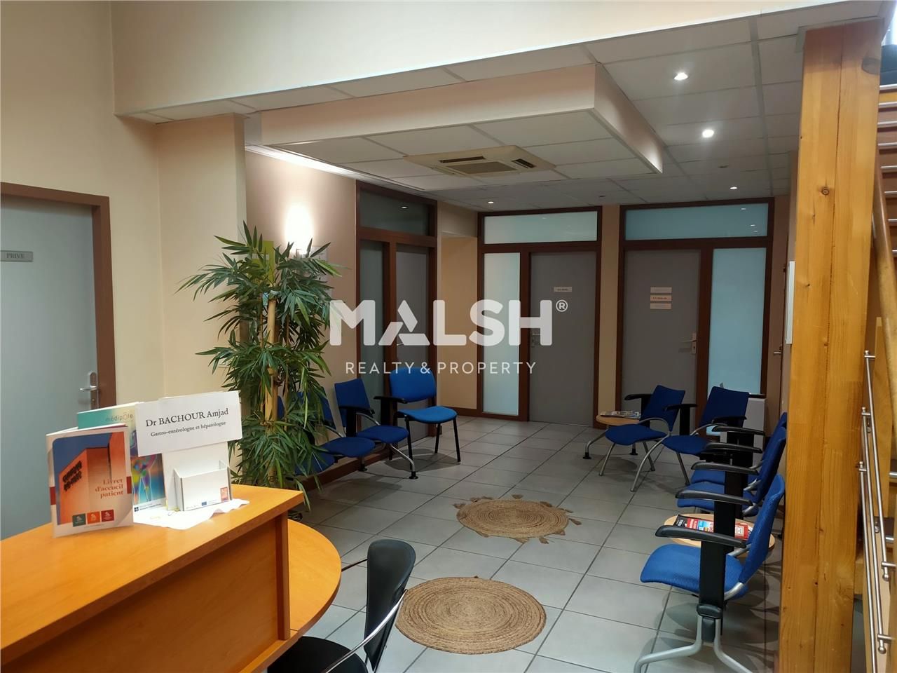 Au coeur de la ville, un local mixte de 551 m² da