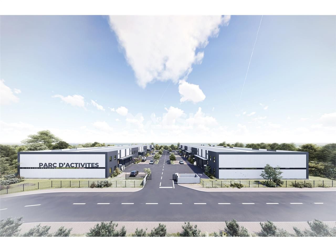 Au sein d'un nouveau parc d'activités composé de 