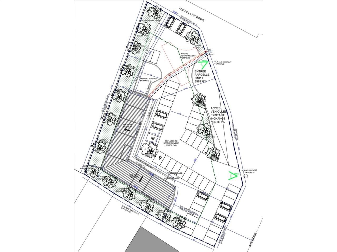 Location entrepots 915 m² divisibles à partir de 44 m²
