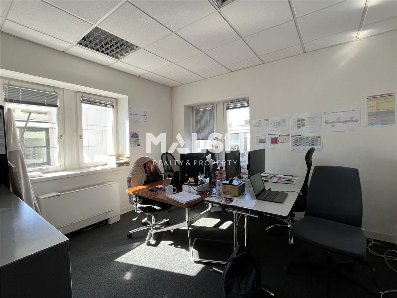 Nous vous proposons des bureaux à louer de 150 m²