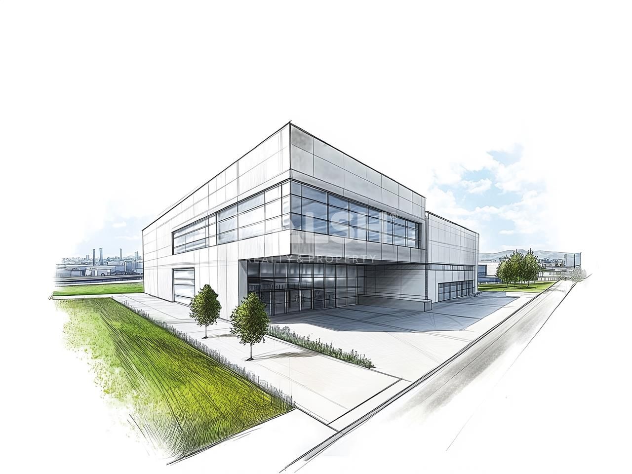 Sur un terrain indépendant, clos et sécurisé de 4