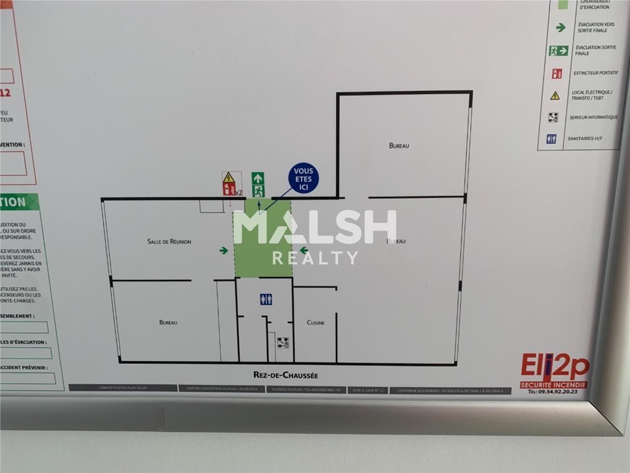 Location bureaux 84 m² non divisibles