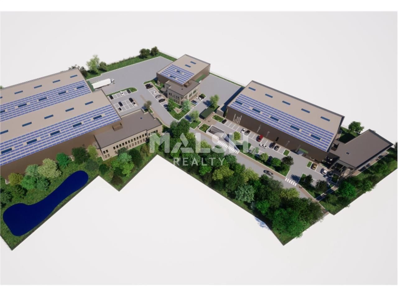 Au sein d'un nouveau parc d'activités composé de 