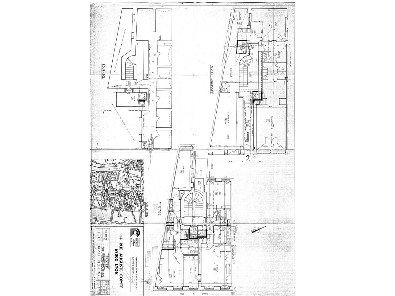 Location locaux commerciaux 65 m² non divisibles