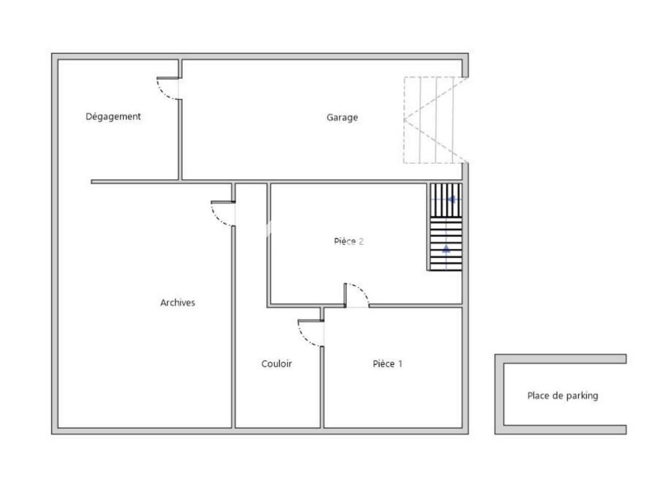Location bureaux 138 m² non divisibles