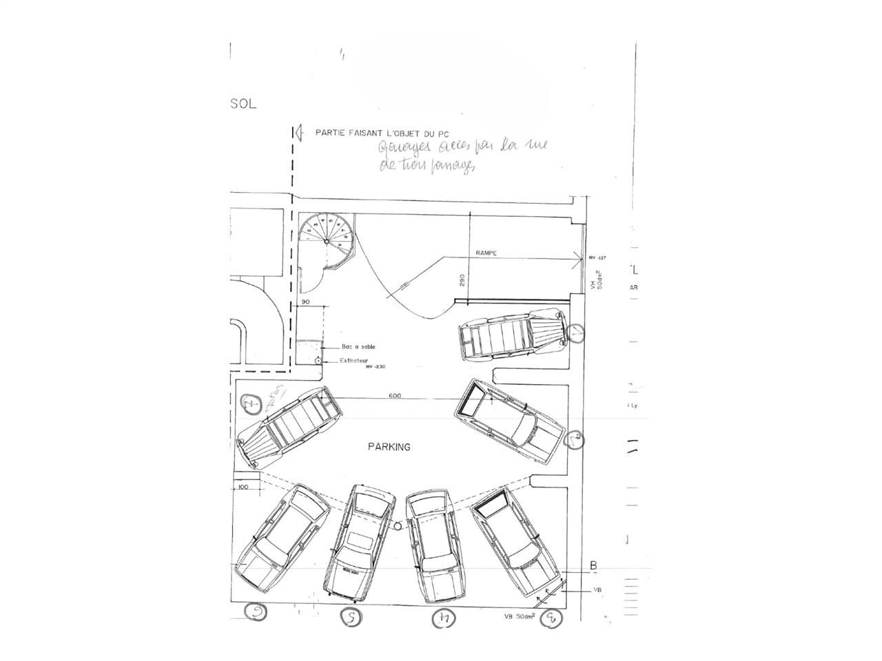 Location locaux commerciaux 190 m² non divisibles