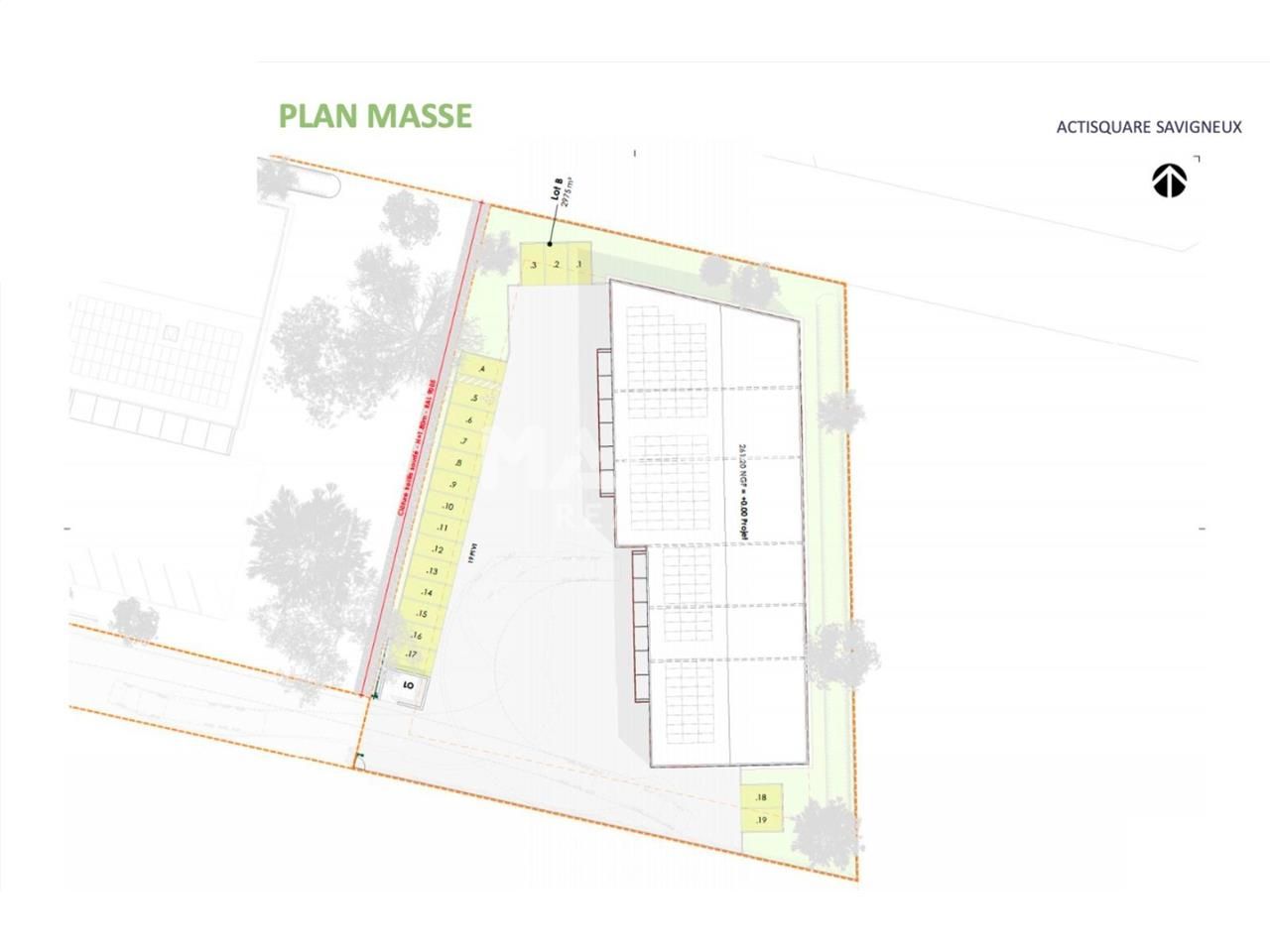 Location entrepots 655 m² divisibles à partir de 192 m²