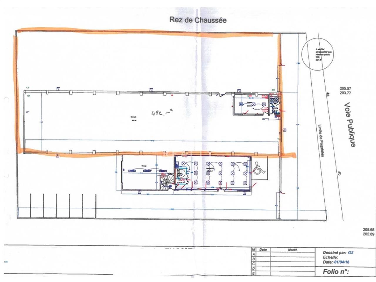 Location entrepots 500 m² non divisibles