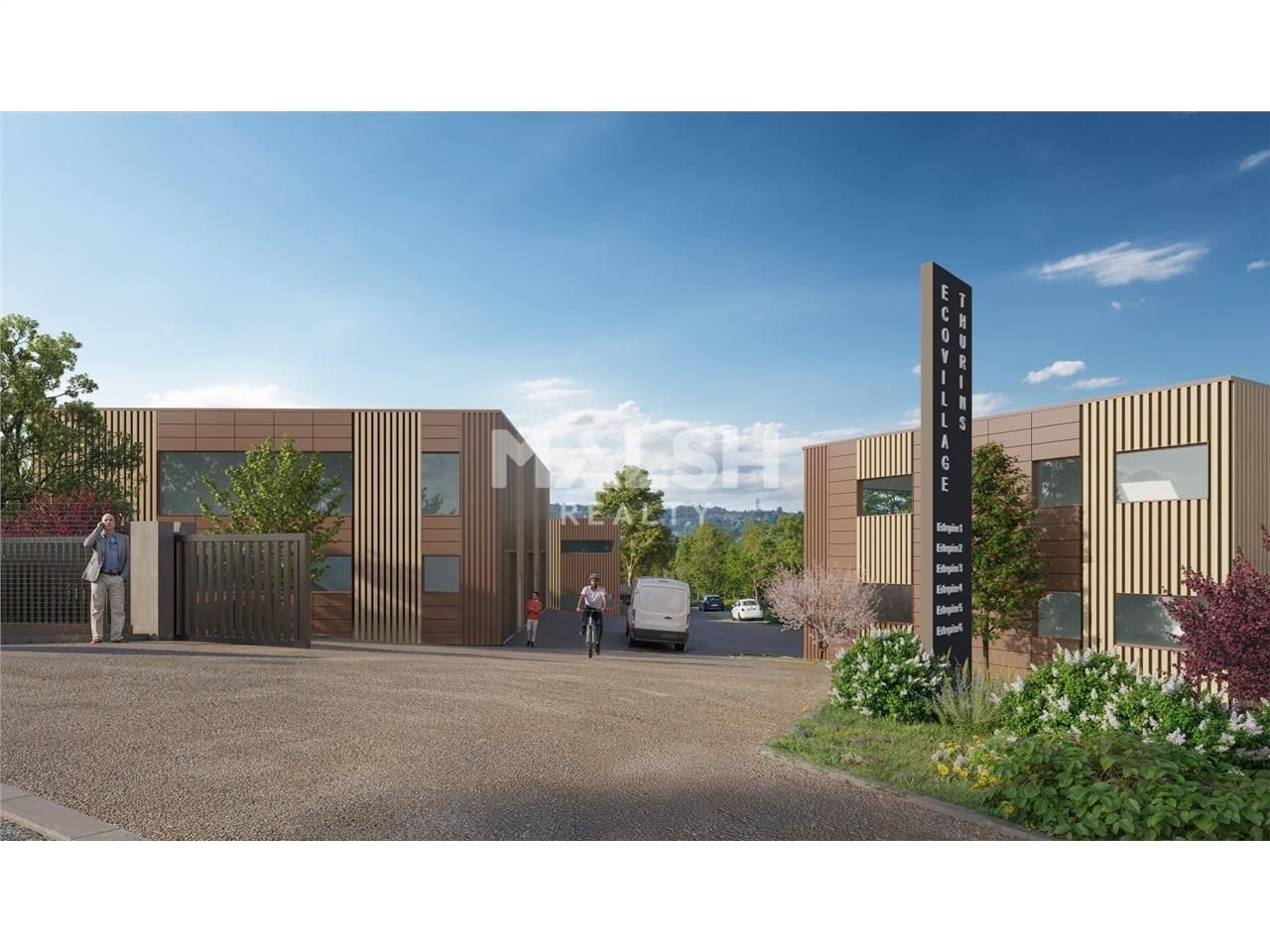 Au sein d'un nouveau parc d'activités, nous vous 