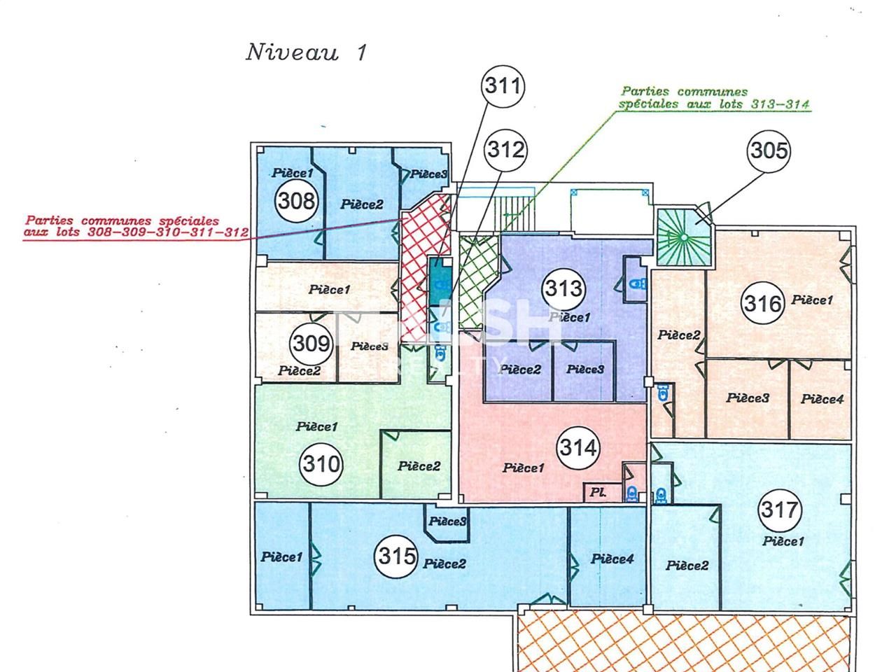 Location bureaux 118 m² divisibles à partir de 55 m²