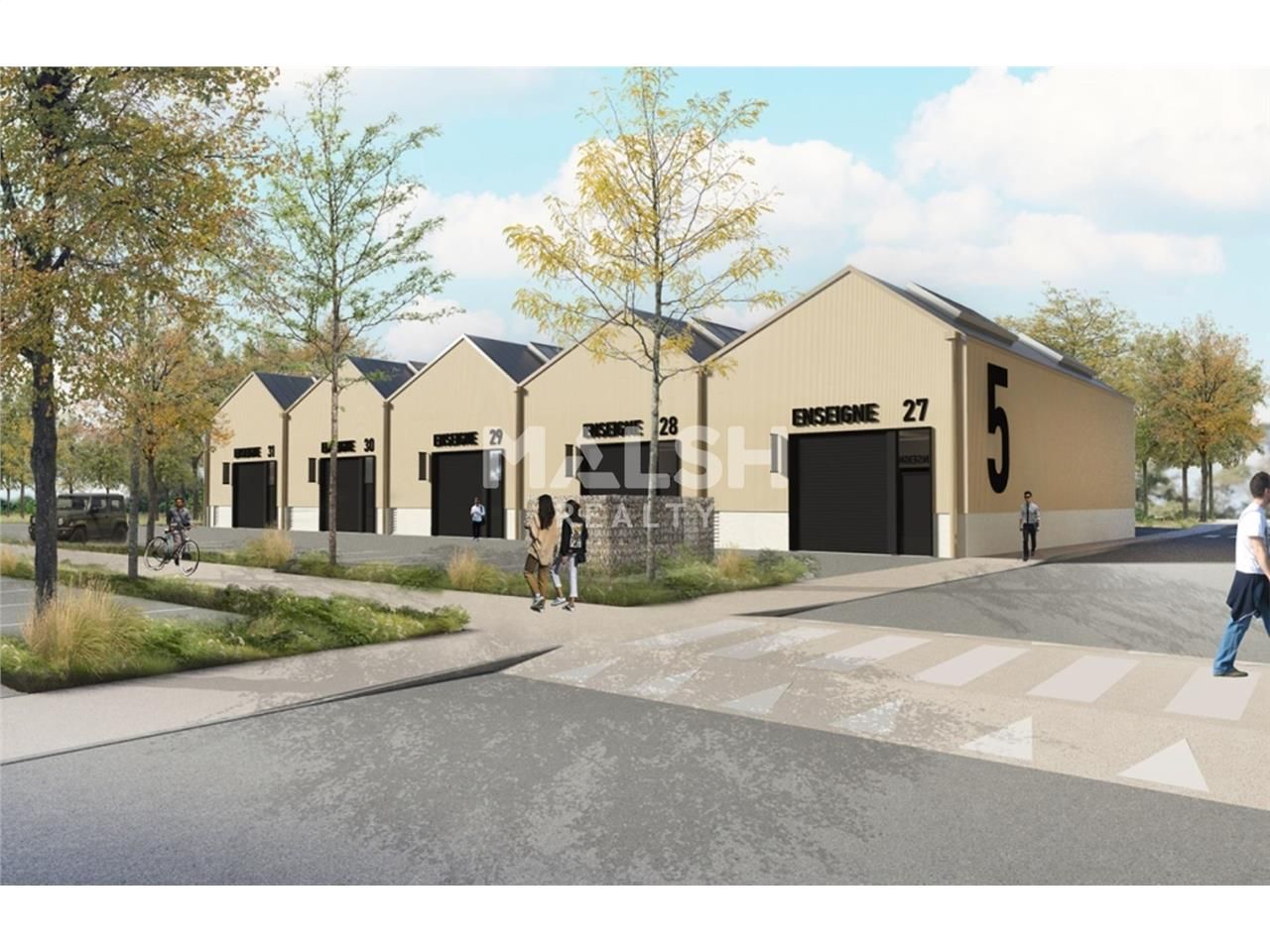 Au sein d'un programme mixte neuf avec des presta