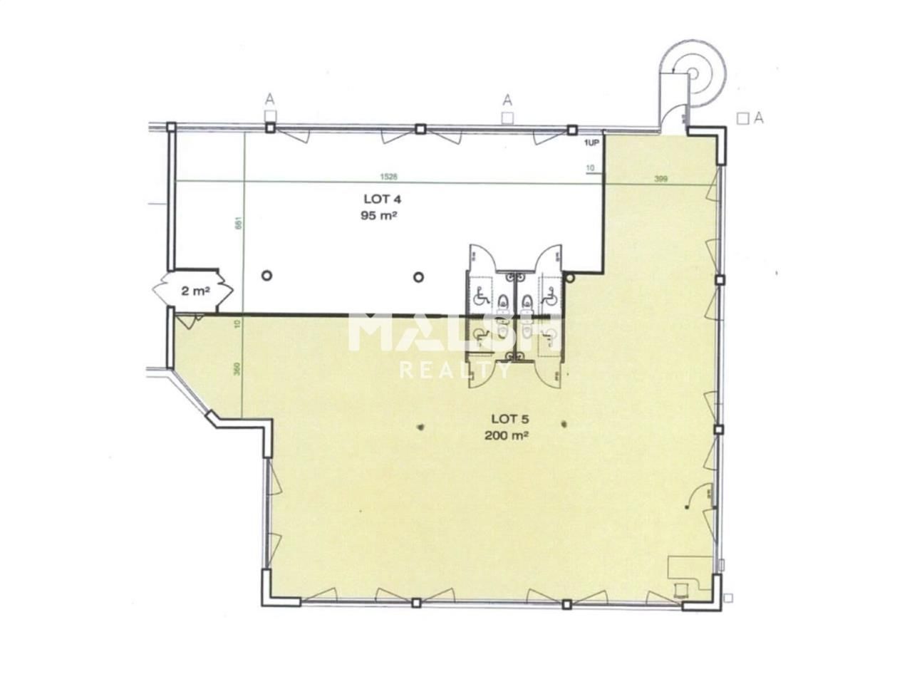 Vente bureaux 294 m² non divisibles