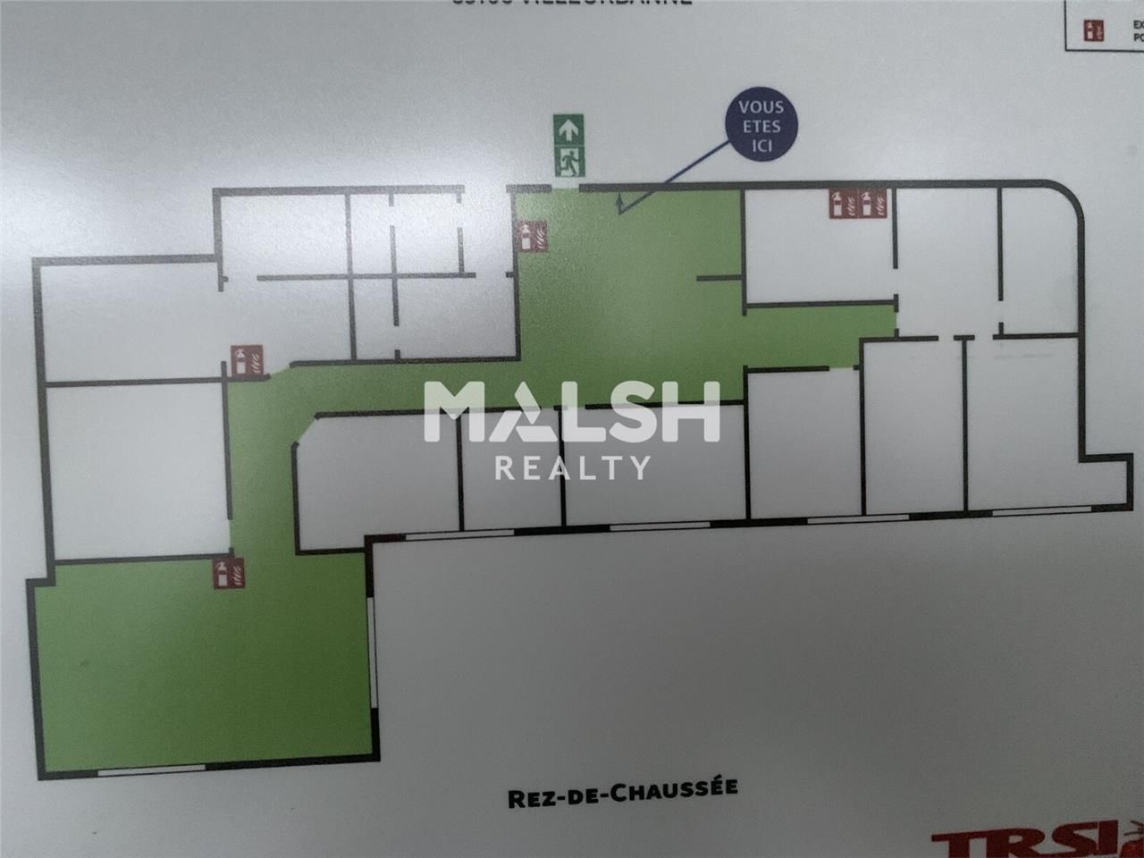 Location bureaux 588 m² divisibles à partir de 127 m²