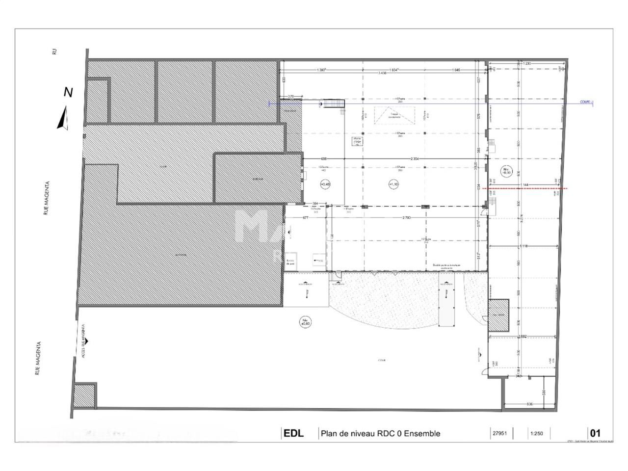 Location entrepots 2353 m² divisibles à partir de 603 m²