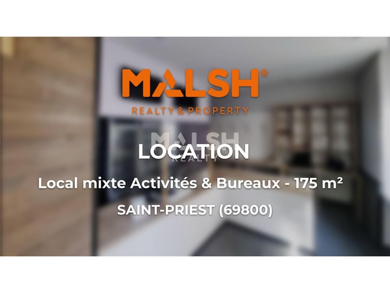 Au sein d'un parc d'activités à St-Priest, nous v