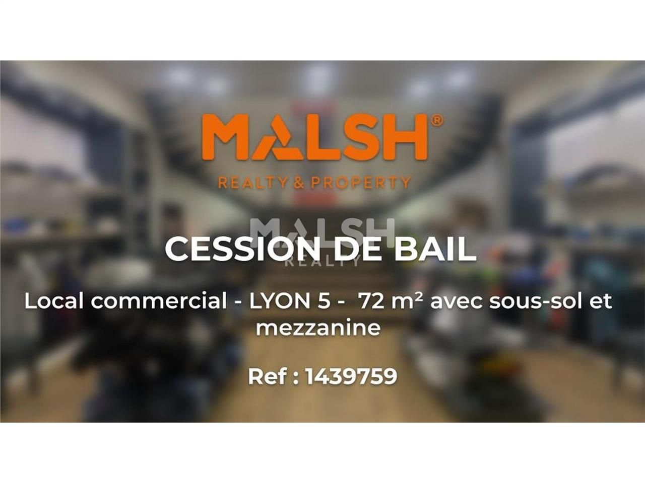 Nous vous proposons en cession de droit au bail, 
