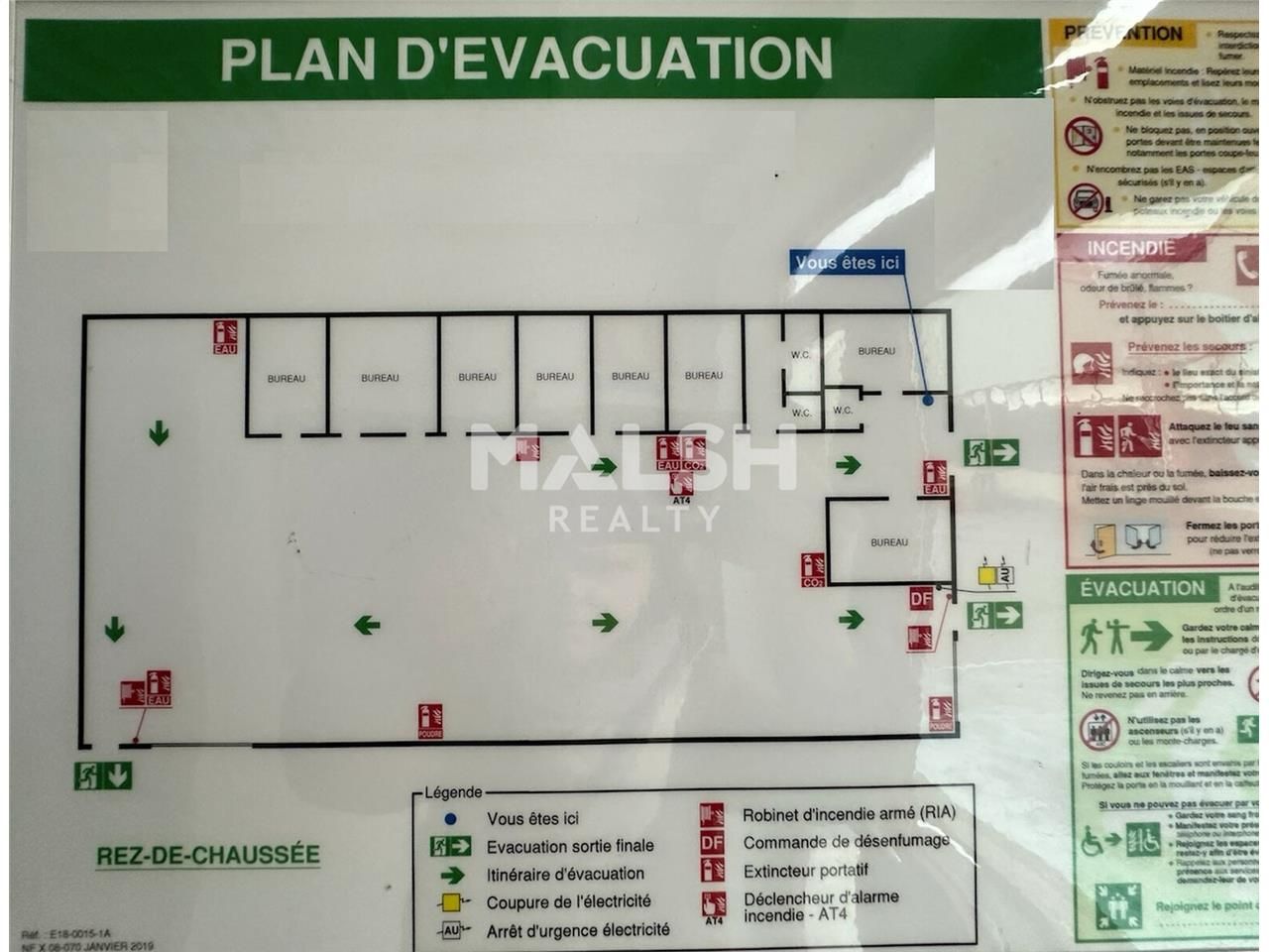 Location entrepots 1100 m² non divisibles