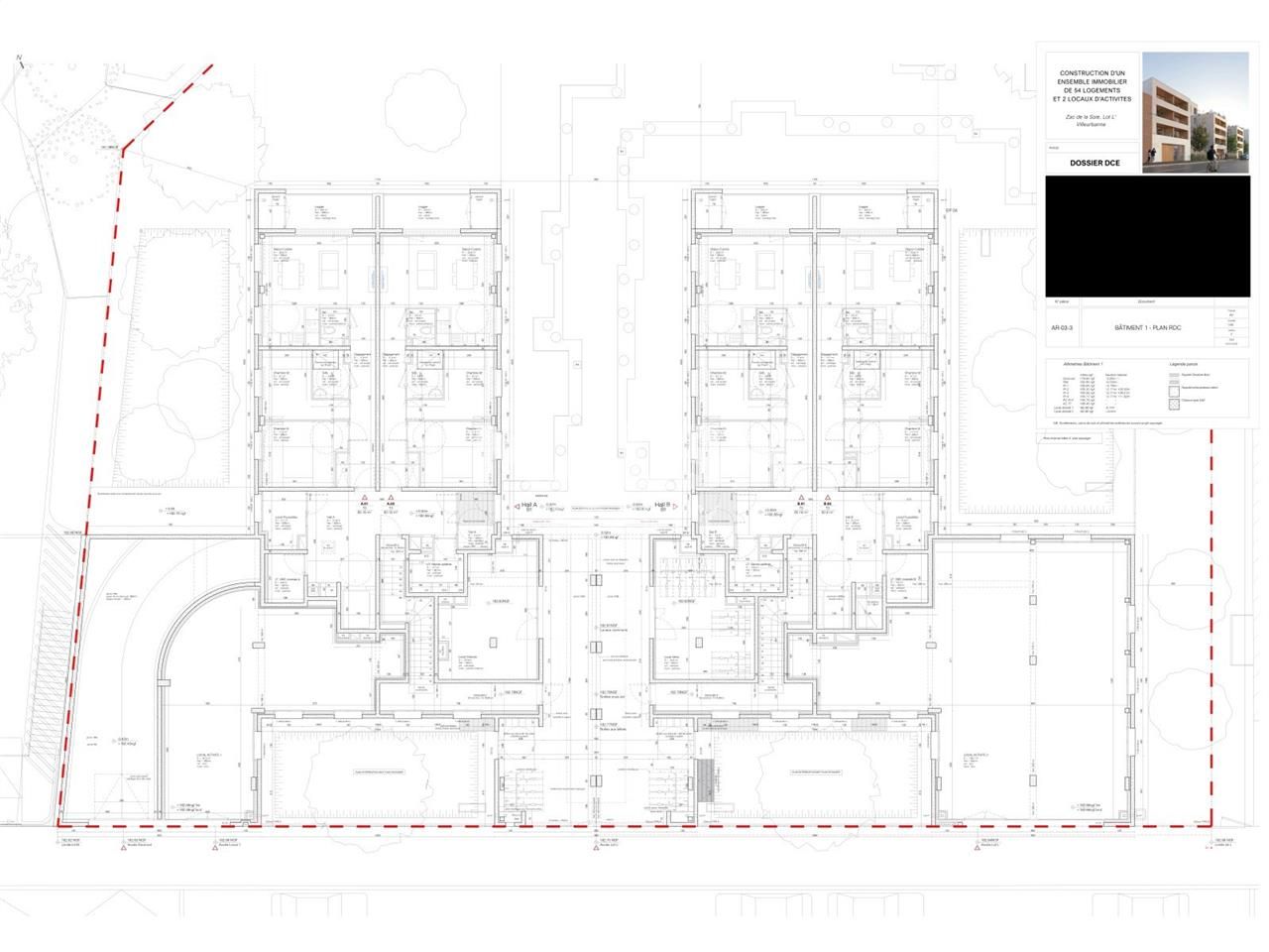 Location locaux commerciaux 142 m² non divisibles