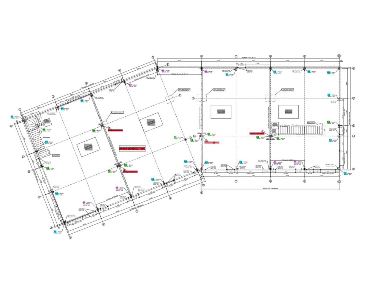 Location entrepots 714 m² divisibles à partir de 208 m²