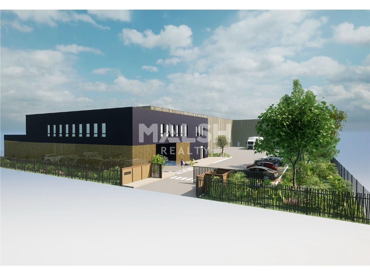 Sur un terrain clos de 6 637 m², nous vous propos