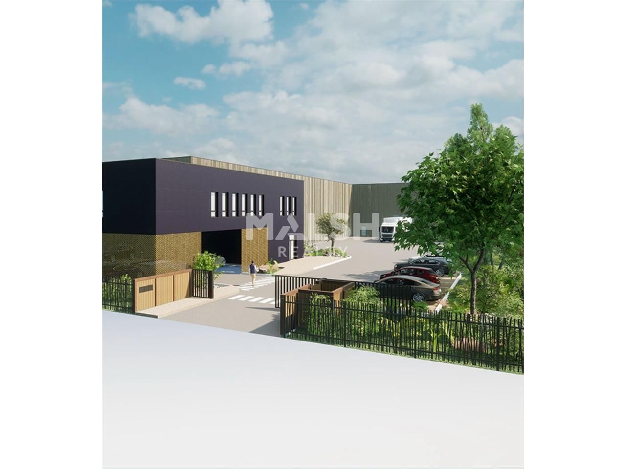 Sur un terrain clos de 6 637 m², nous vous propos