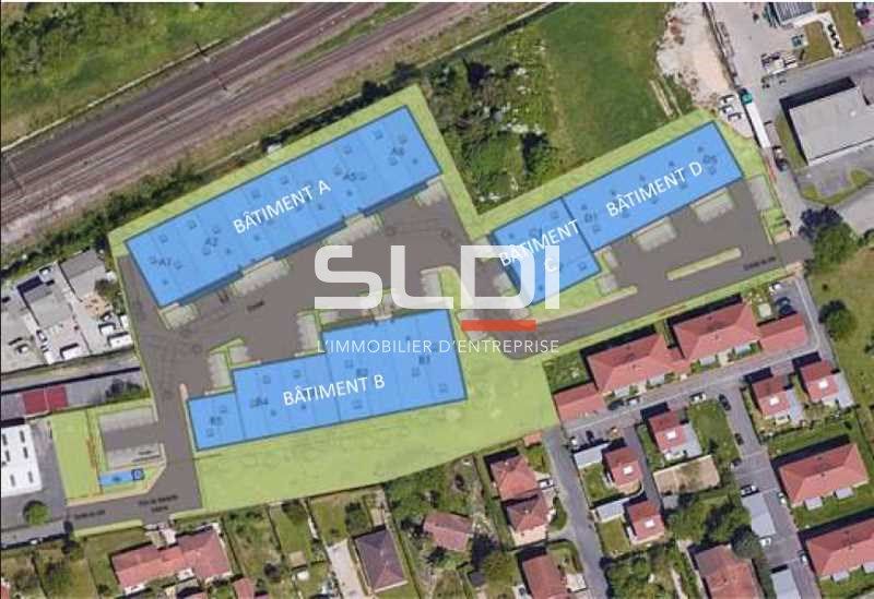 Vente entrepots 1104 m² divisibles à partir de 230 m²