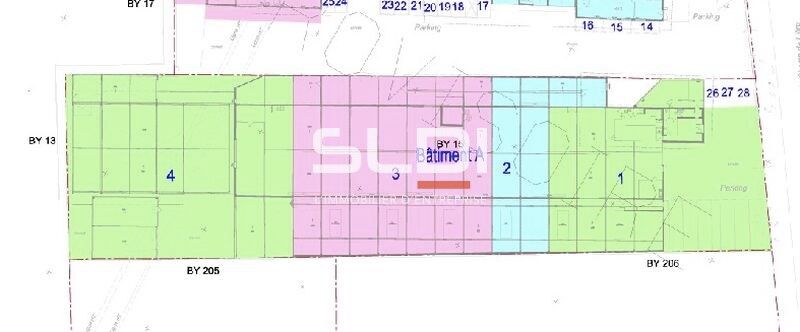 Vente entrepots 1975 m² divisibles à partir de 455 m²