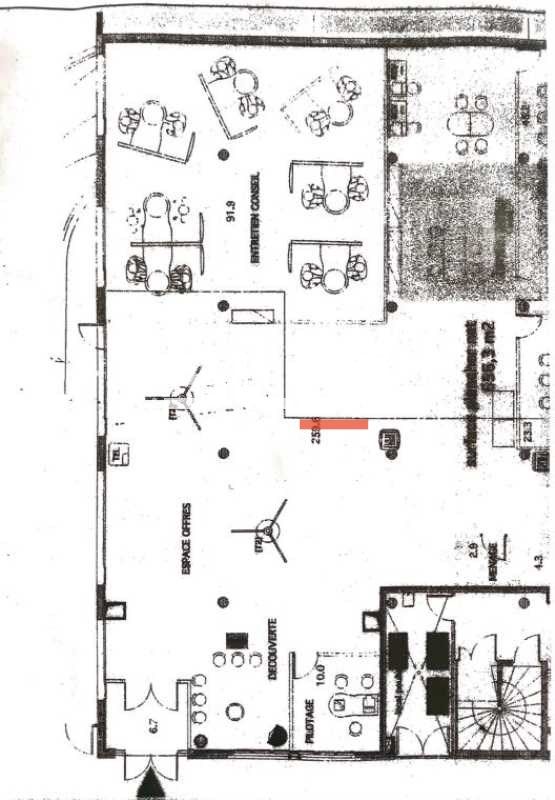 Vente bureaux 650 m² non divisibles
