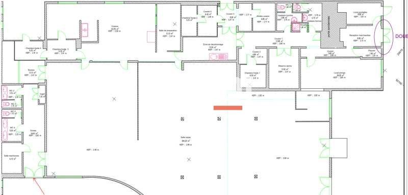 Location bureaux 409 m² divisibles à partir de 92 m²