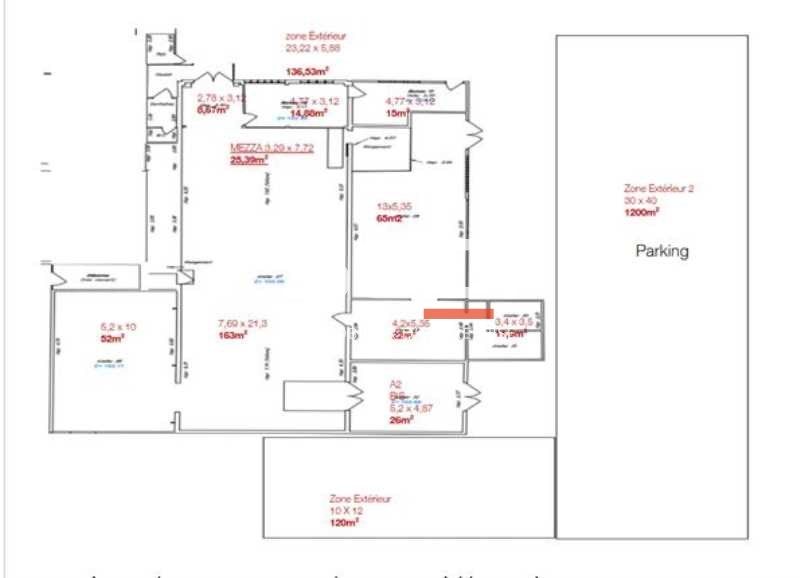 Location entrepots 889 m² divisibles à partir de 38 m²