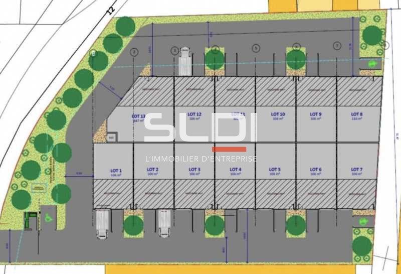 Location entrepots 154 m² non divisibles