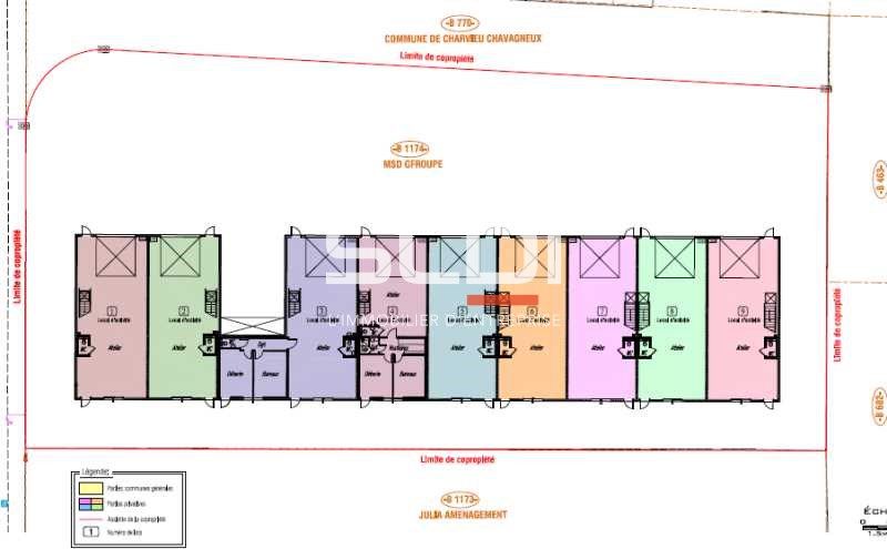Vente entrepots 506 m² divisibles à partir de 115 m²