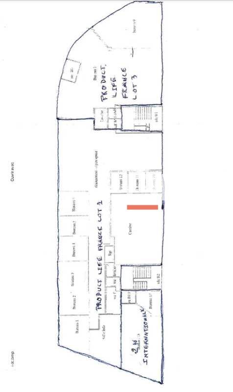 Vente bureaux 925 m² non divisibles