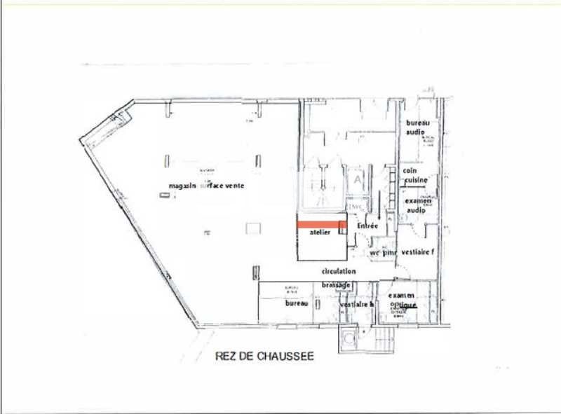 Vente locaux commerciaux 227 m² non divisibles