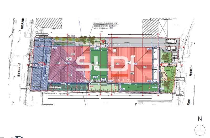 Location bureaux 129 m² non divisibles