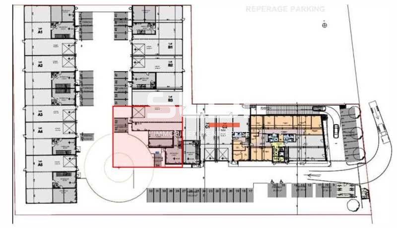Location entrepots 460 m² non divisibles