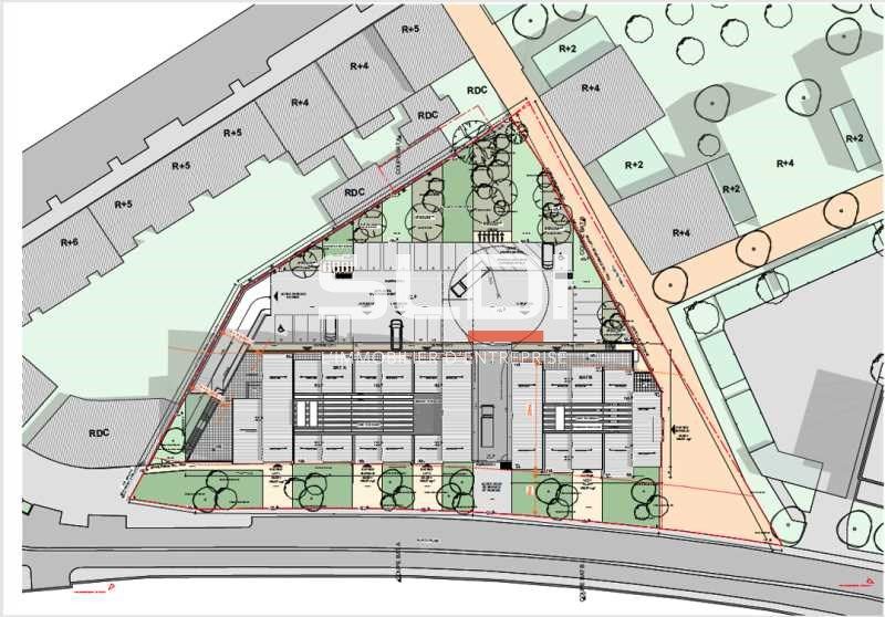 Location entrepots 729 m² non divisibles