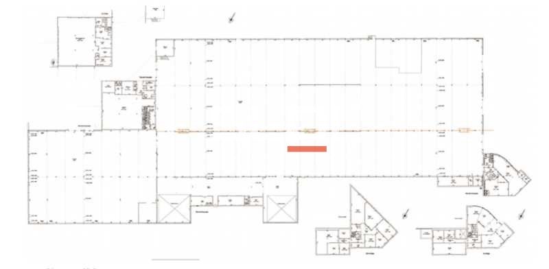 Vente entrepots 4185 m² non divisibles