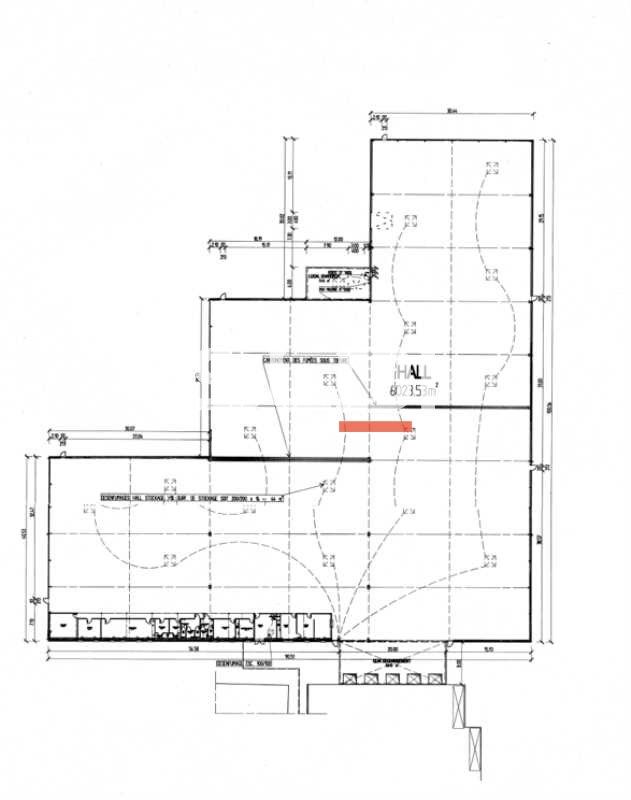 Vente entrepots 6600 m² non divisibles