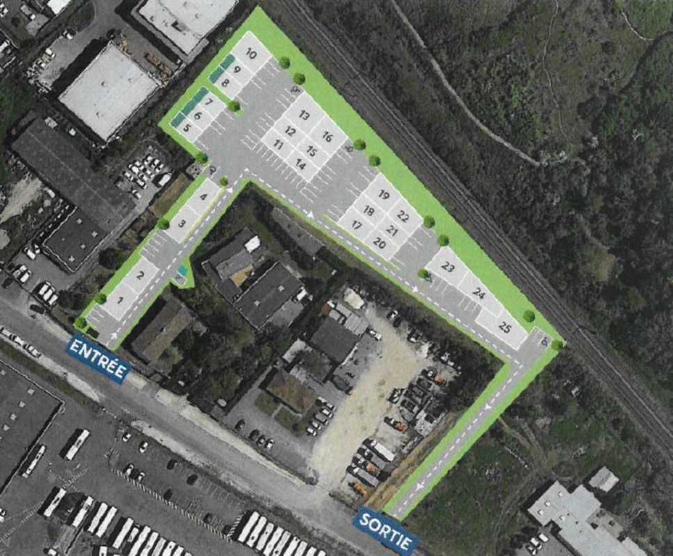 Vente entrepots 745 m² divisibles à partir de 70 m²