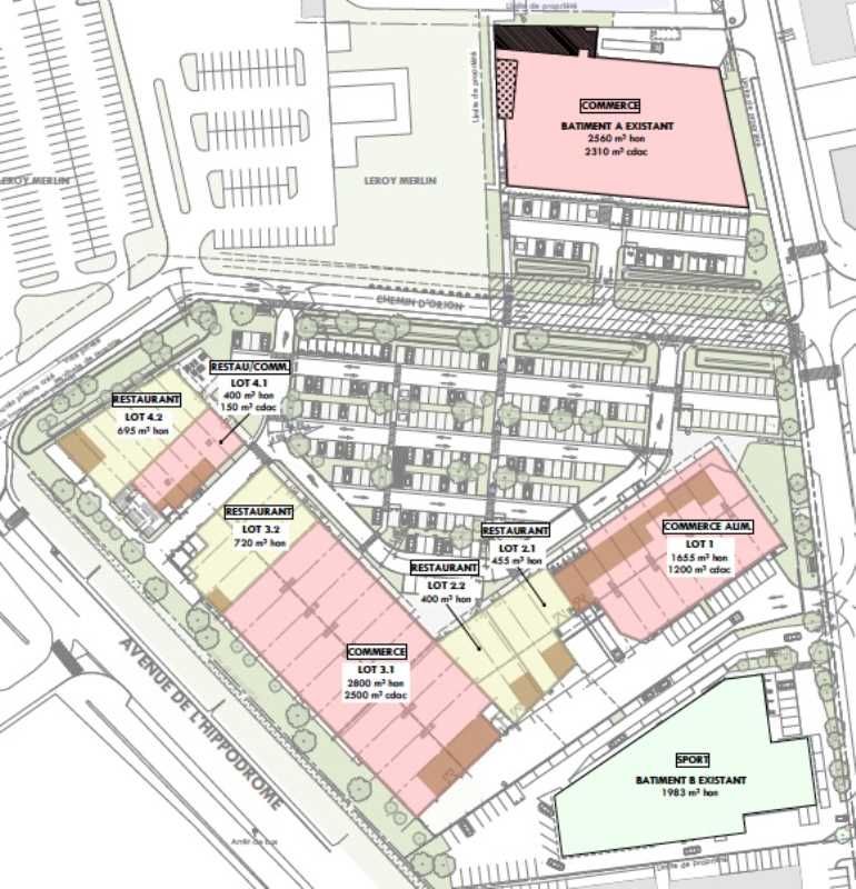 À louer à Gradignan, un local commercial en BEFA 