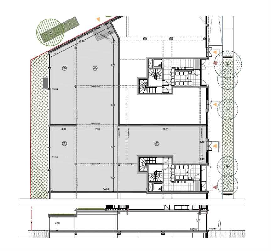 Vente locaux commerciaux 474 m² non divisibles