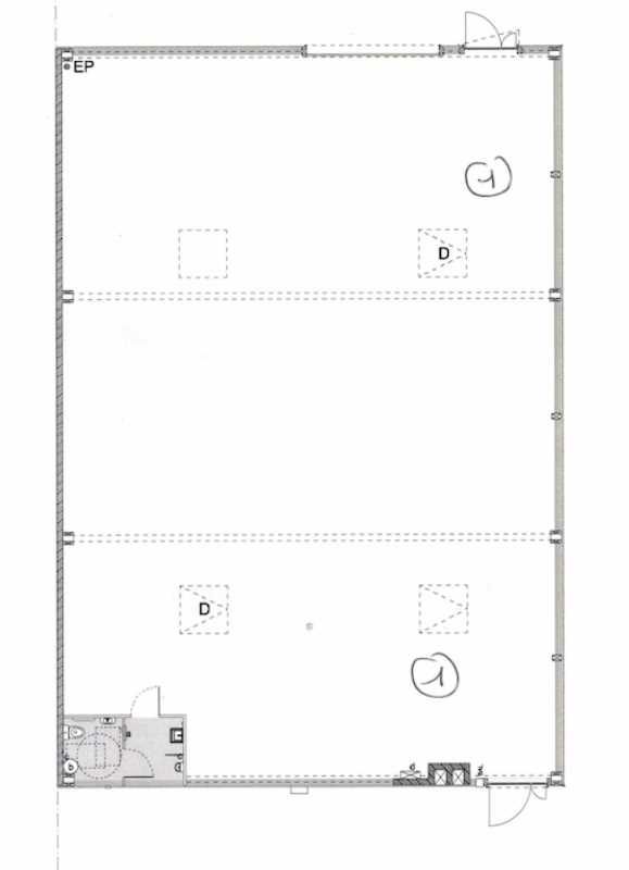 Location entrepots 420 m² non divisibles