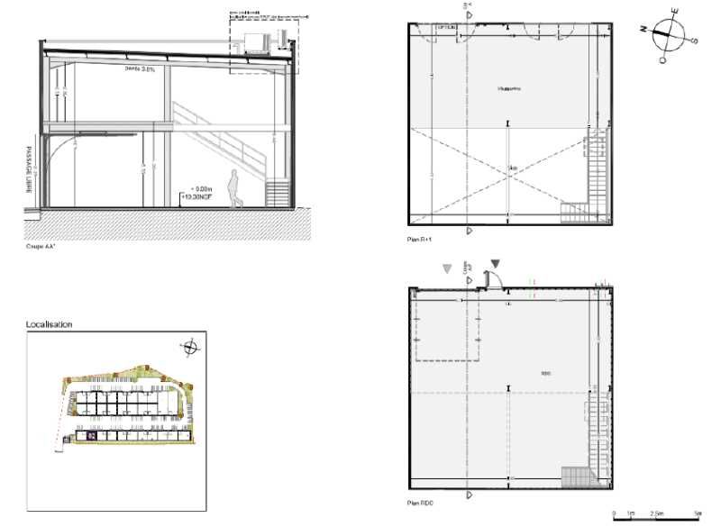 Location entrepots 6948 m² divisibles à partir de 209 m²