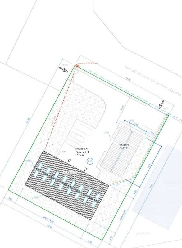 Location entrepots 300 m² non divisibles