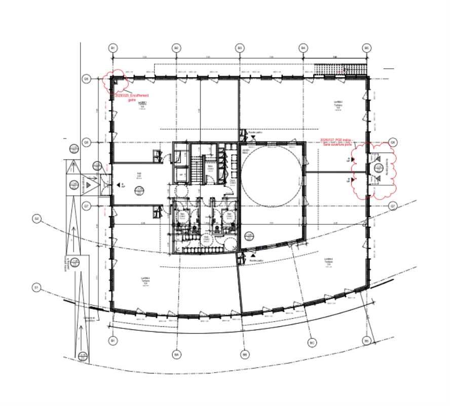 Vente bureaux 4891 m² divisibles à partir de 75 m²
