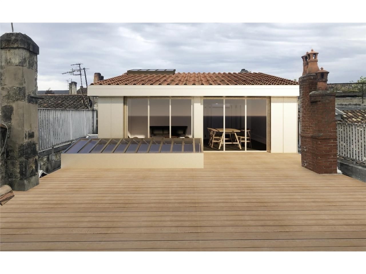 A deux pas du Jardin Public, en centre ville de B