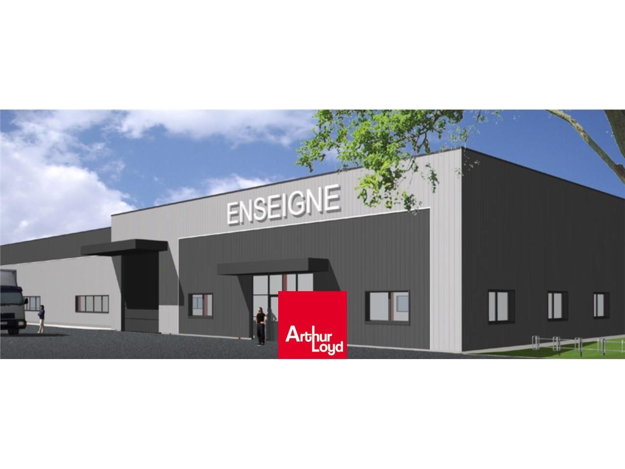 BELLEVILLE | BATIMENT INDUSTRIEL  A VENDRE Entre 