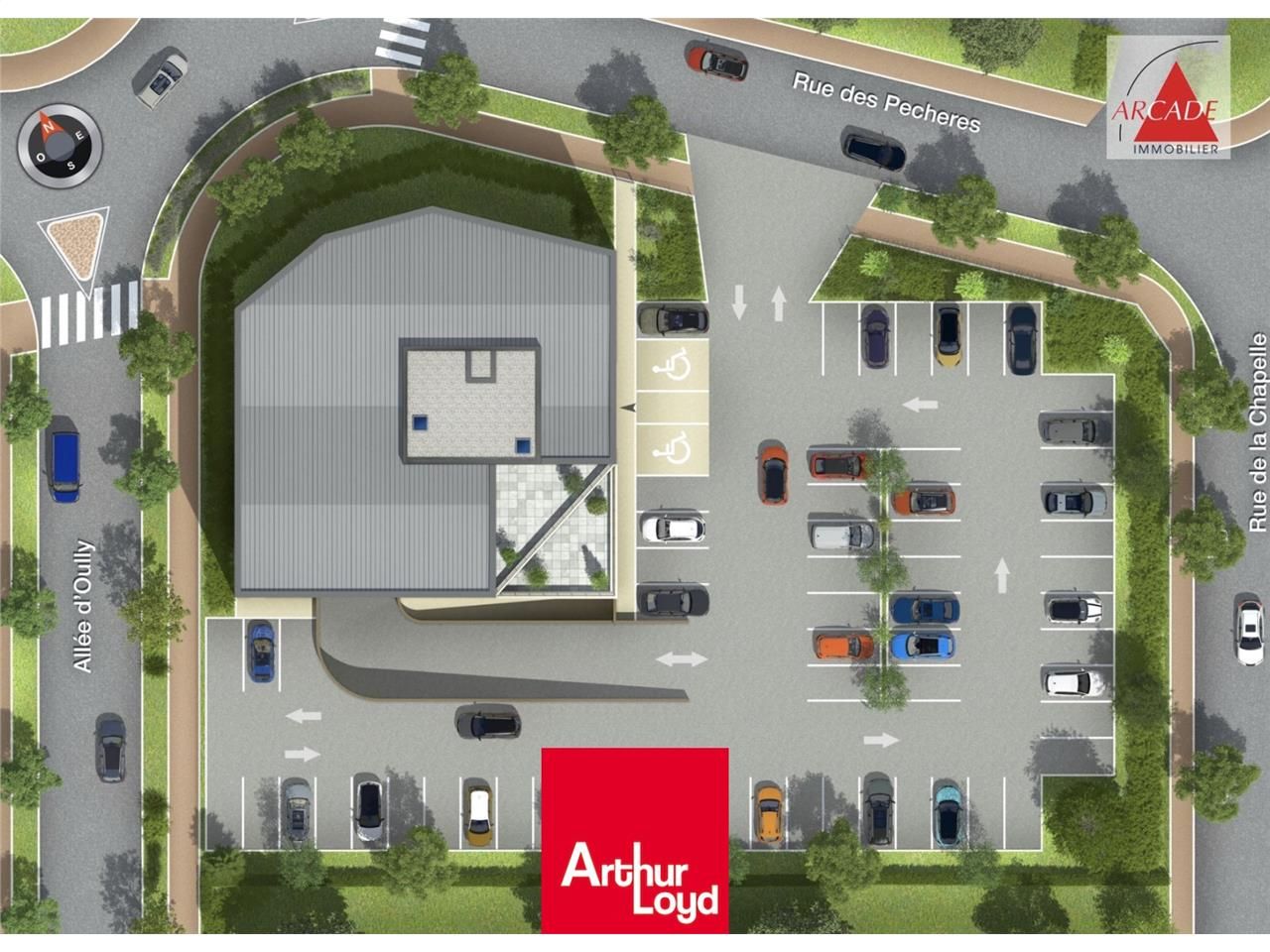 Location bureaux 679 m² divisibles à partir de 78 m²