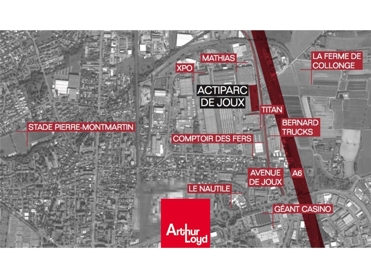 Location entrepots 1881 m² divisibles à partir de 450 m²